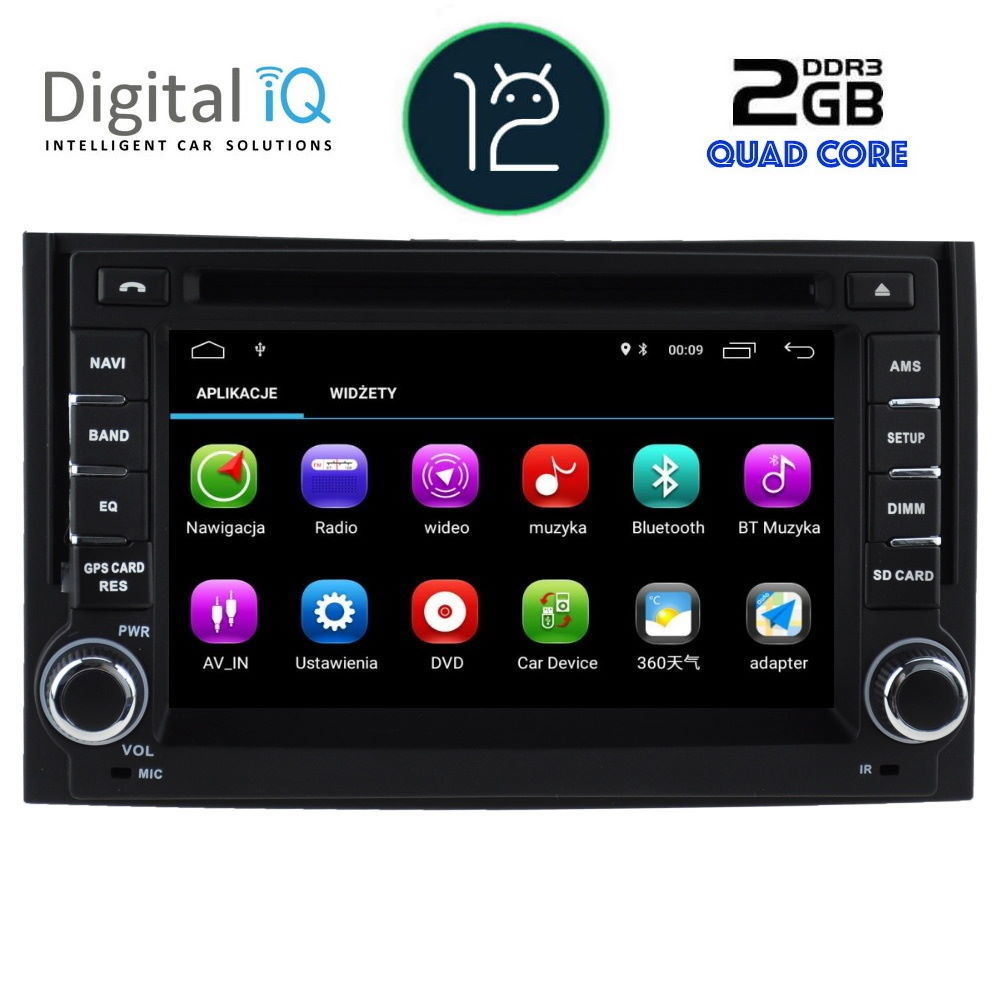 DIGITAL IQ X380M_GPS (7''_DVD) MULTIMEDIA SYSTEM for HYUNDAI H1 mod. 2007-2019 DIGITAL IQ X380M_GPS (7''_DVD) MULTIMEDIA SYSTEM for HYUNDAI H1 mod. 2007-2019