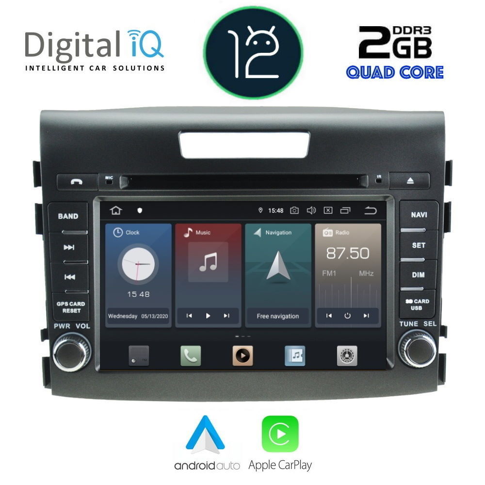 DIGITAL IQ X487_CPA (8'' DVD) MULTIMEDIA SYSTEM for HONDA CRV 2013-2017 DIGITAL IQ X487_CPA (8'' DVD) MULTIMEDIA SYSTEM for HONDA CRV 2013-2017