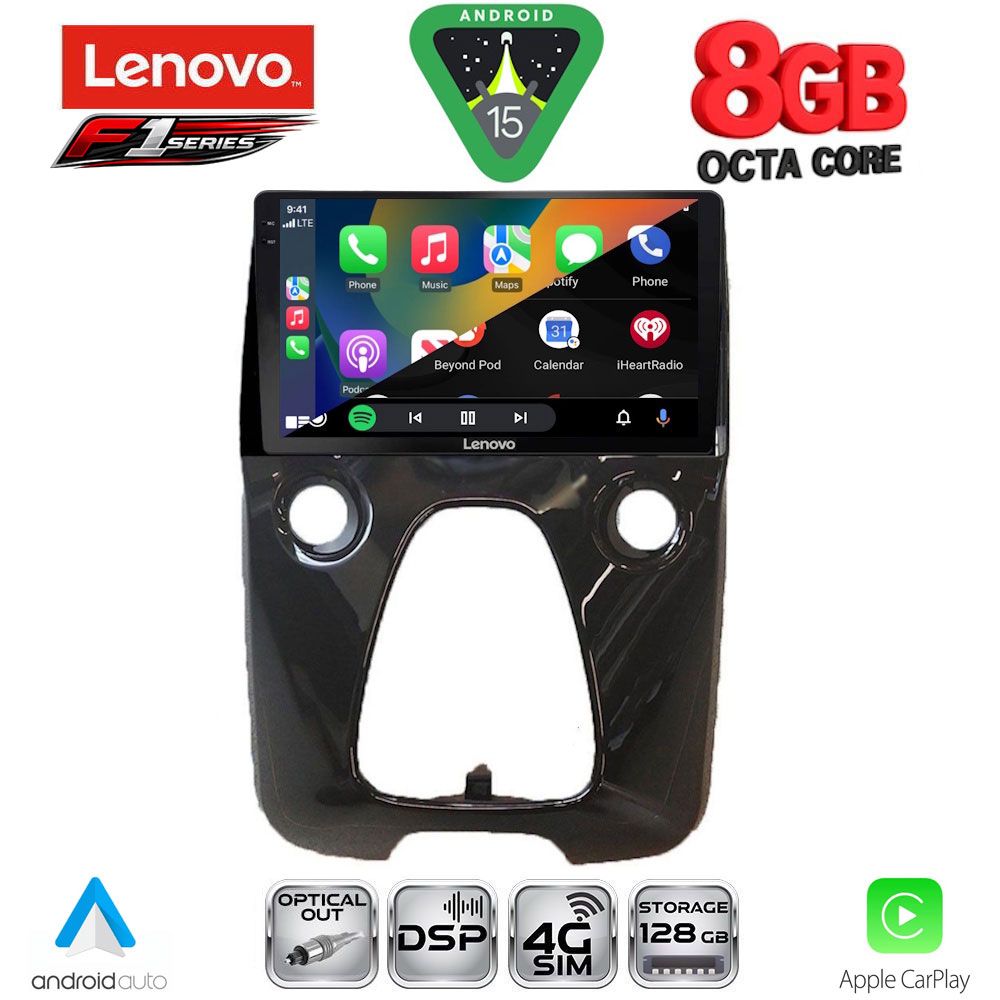LENOVO SSR 10708_CPA A/C (10inc) MULTIMEDIA TABLET for CITROEN C1-PEUGEOT 108-TOYOTA AYGO mod. 2014-2022 LENOVO SSR 10708_CPA A/C (10inc) MULTIMEDIA TABLET for CITROEN C1-PEUGEOT 108-TOYOTA AYGO mod. 2014-2022