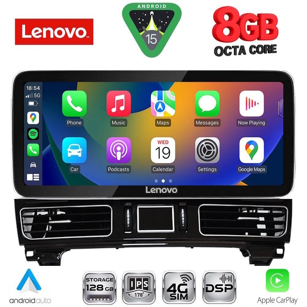 LENOVO LVK 19989_CPA (12.3inc) (NTG 5.0) MULTIMEDIA SYSTEM for MERCEDES GLE (W167) mod. 2015-2019 LENOVO LVK 19989_CPA (12.3inc) (NTG 5.0) MULTIMEDIA SYSTEM for MERCEDES GLE (W167) mod. 2015-2019