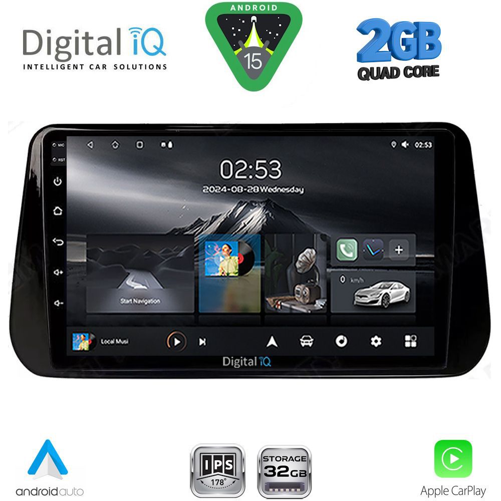 DIGITAL IQ RSD 1238B_CPA (10inc) MULTIMEDIA TABLET for HYUNDAI IX45 - SANTA FE mod. 2021-2023 DIGITAL IQ RSD 1238B_CPA (10inc) MULTIMEDIA TABLET for HYUNDAI IX45 - SANTA FE mod. 2021-2023