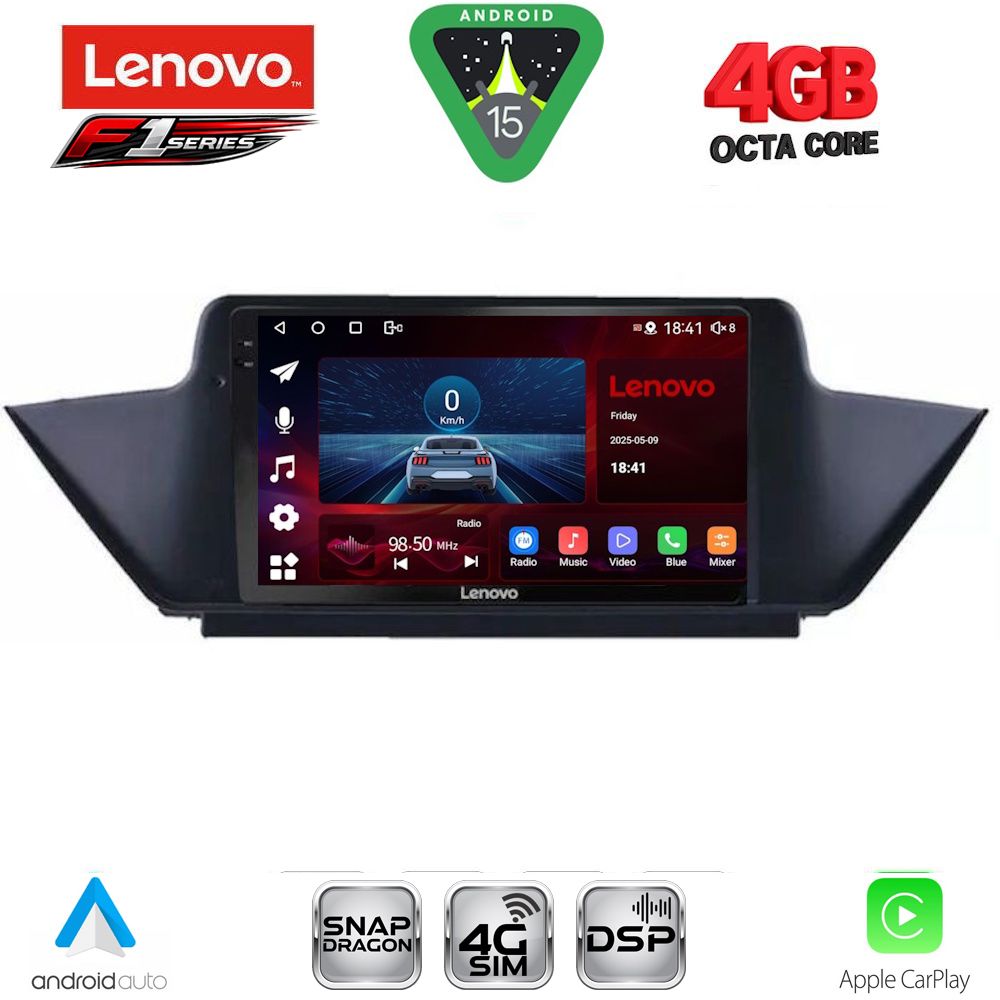 LENOVO SSQ 9056_CPA (10inc) MULTIMEDIA TABLET for BMW X1 mod. 2009-2015 LENOVO SSQ 9056_CPA (10inc) MULTIMEDIA TABLET for BMW X1 mod. 2009-2015
