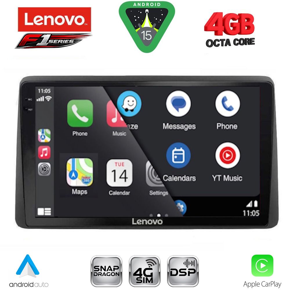 LENOVO SSQ 9104_CPA (10inc) MULTIMEDIA TABLET for DACIA DUSTER mod. 2019-2026 LENOVO SSQ 9104_CPA (10inc) MULTIMEDIA TABLET for DACIA DUSTER mod. 2019-2026