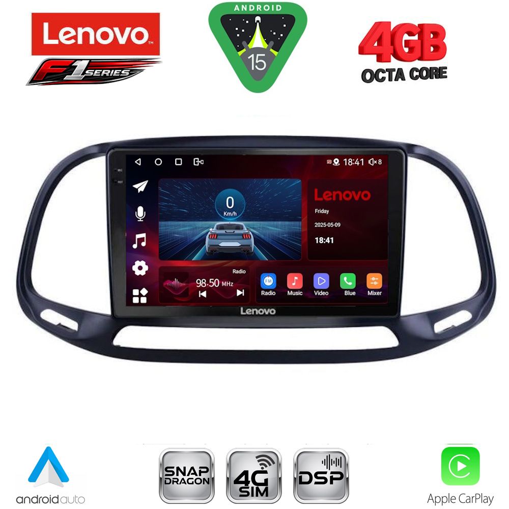 LENOVO SSQ 9138_CPA (9inc) MULTIMEDIA TABLET for FIAT DOBLO – OPEL COMBO mod. 2015-2018 LENOVO SSQ 9138_CPA (9inc) MULTIMEDIA TABLET for FIAT DOBLO – OPEL COMBO mod. 2015-2018