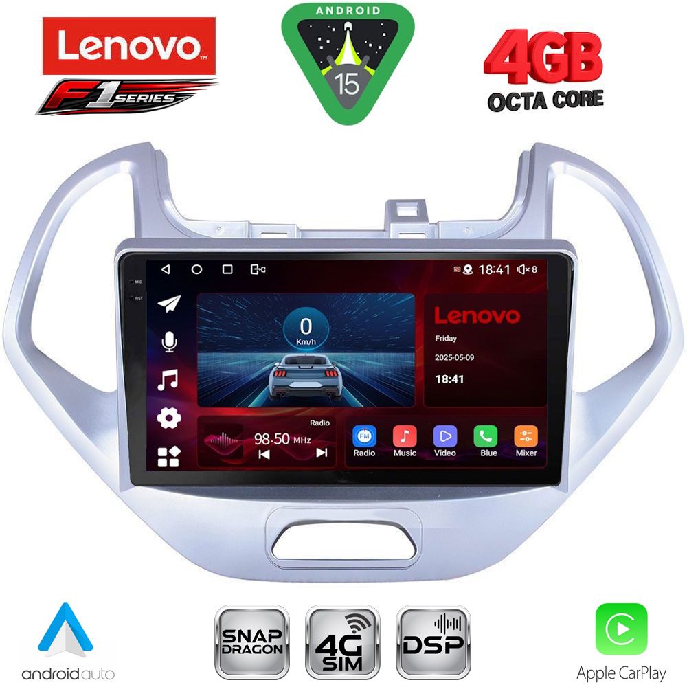 LENOVO SSQ 9167LO_CPA (9inc) MULTIMEDIA TABLET for FORD KA mod. 2017-2024 LENOVO SSQ 9167LO_CPA (9inc) MULTIMEDIA TABLET for FORD KA mod. 2017-2024