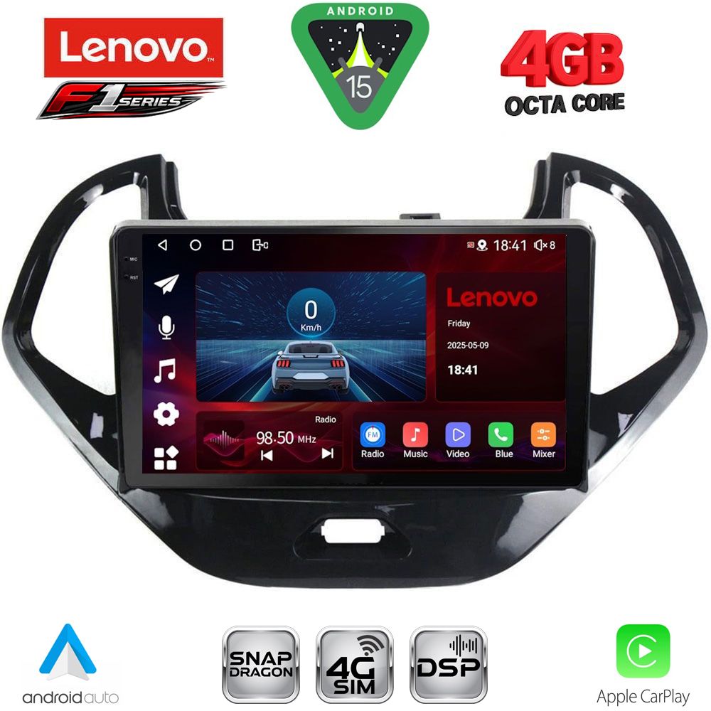 LENOVO SSQ 9167SH_CPA (9inc) MULTIMEDIA TABLET for FORD KA mod. 2017-2024 LENOVO SSQ 9167SH_CPA (9inc) MULTIMEDIA TABLET for FORD KA mod. 2017-2024