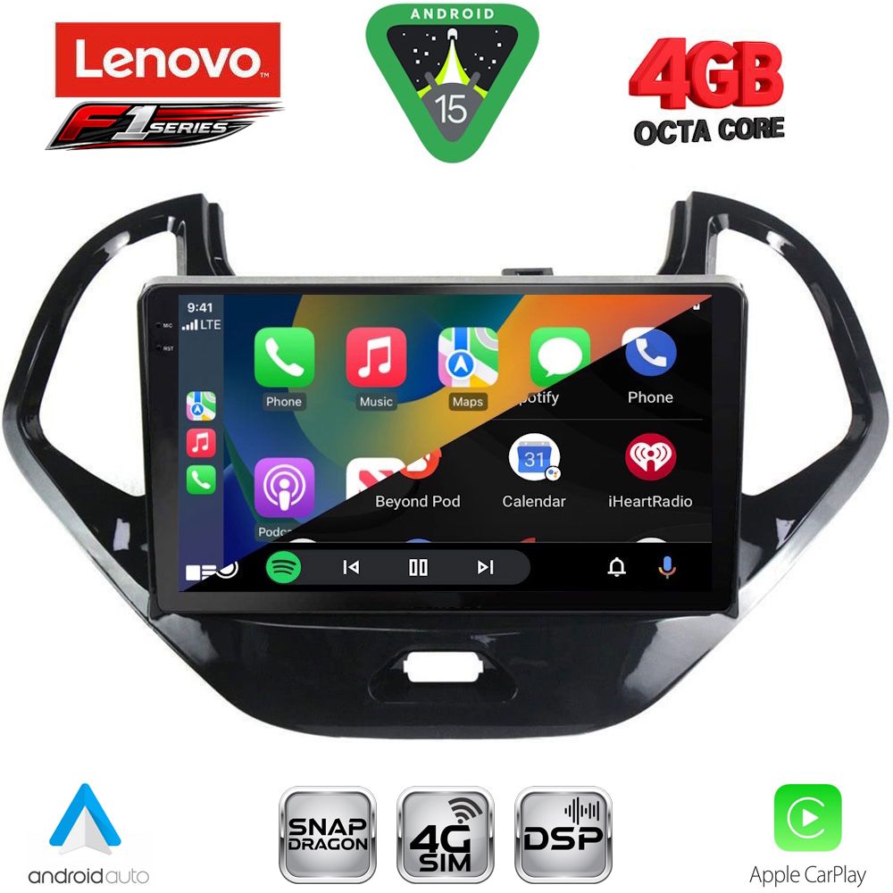 LENOVO SSQ 9167SH_CPA (9inc) MULTIMEDIA TABLET for FORD KA mod. 2017-2024 LENOVO SSQ 9167SH_CPA (9inc) MULTIMEDIA TABLET for FORD KA mod. 2017-2024