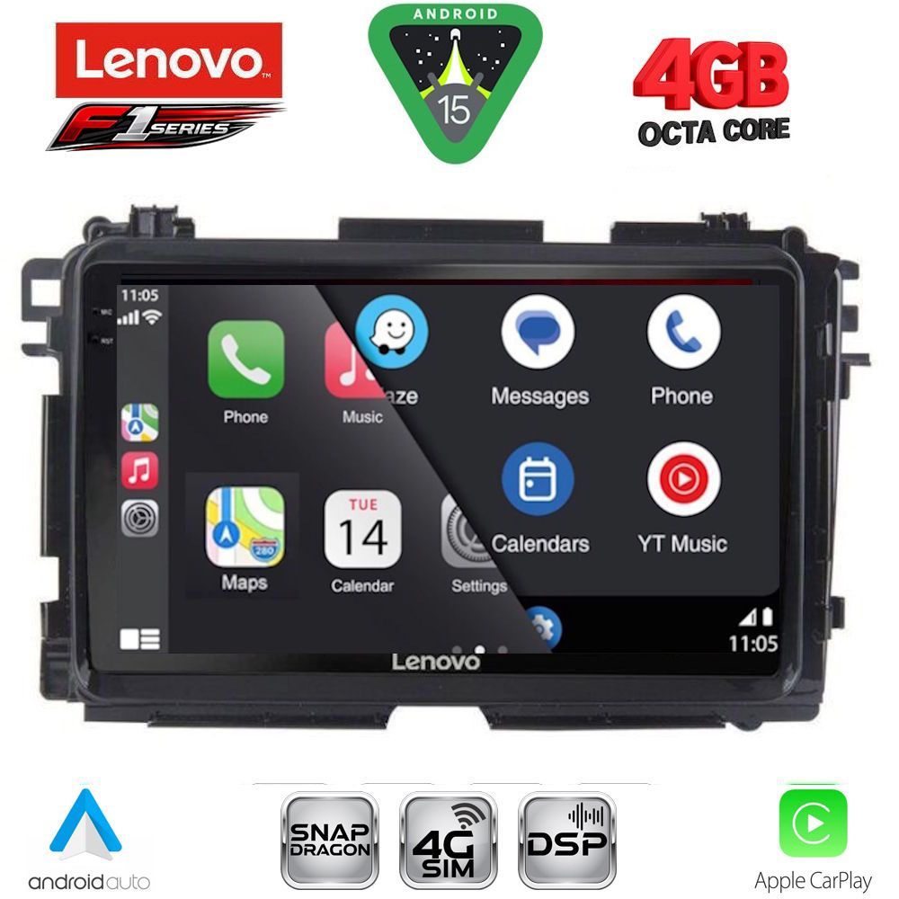 LENOVO SSQ 9201_CPA (10inc) MULTIMEDIA TABLET for HONDA HRV mod. 2015-2021 LENOVO SSQ 9201_CPA (10inc) MULTIMEDIA TABLET for HONDA HRV mod. 2015-2021