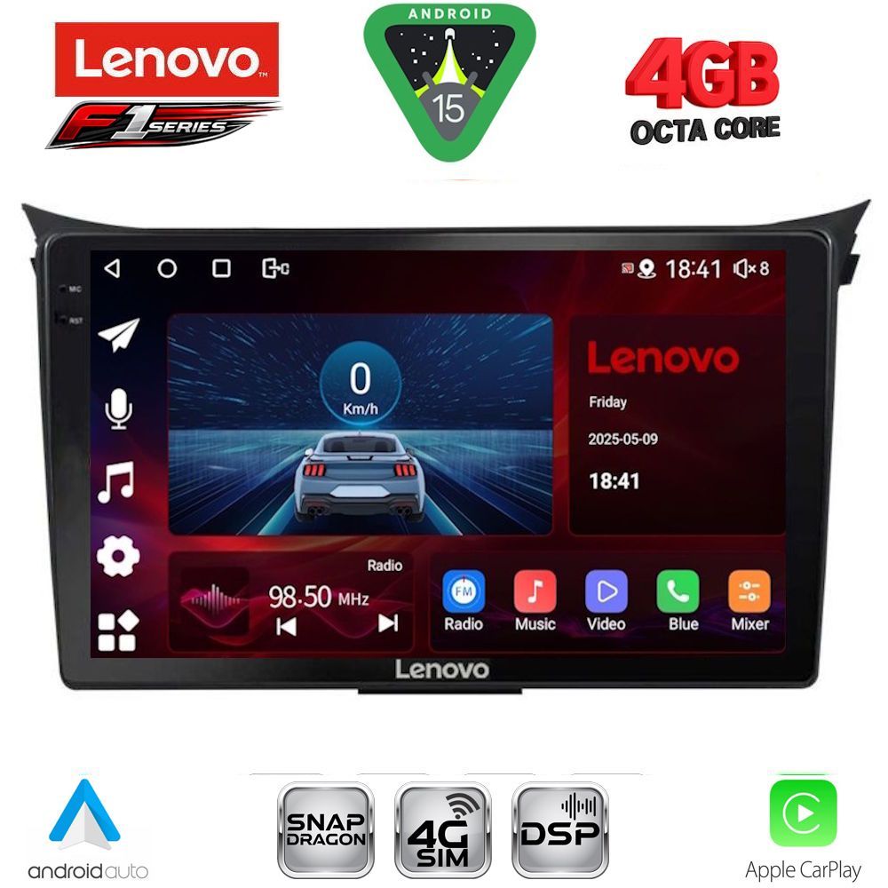 LENOVO SSQ 9232_CPA (9inc) MULTIMEDIA TABLET for HYUNDAI i30 mod. 2012-2017 LENOVO SSQ 9232_CPA (9inc) MULTIMEDIA TABLET for HYUNDAI i30 mod. 2012-2017