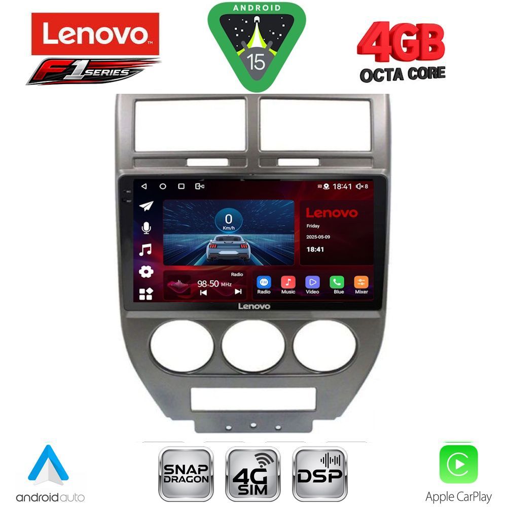 LENOVO SSQ 9276_CPA (10inc) MULTIMEDIA TABLET for JEEP COMPASS - PATRIOT mod. 2007-2016 LENOVO SSQ 9276_CPA (10inc) MULTIMEDIA TABLET for JEEP COMPASS - PATRIOT mod. 2007-2016
