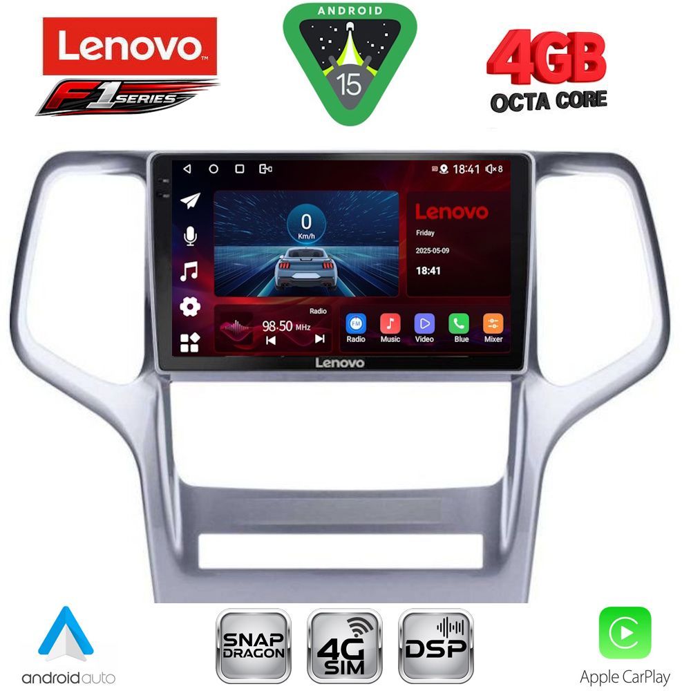 LENOVO SSQ 9282_CPA (9inc) MULTIMEDIA TABLET for JEEP GRAND CHEROKEE mod. 2011-2014 LENOVO SSQ 9282_CPA (9inc) MULTIMEDIA TABLET for JEEP GRAND CHEROKEE mod. 2011-2014