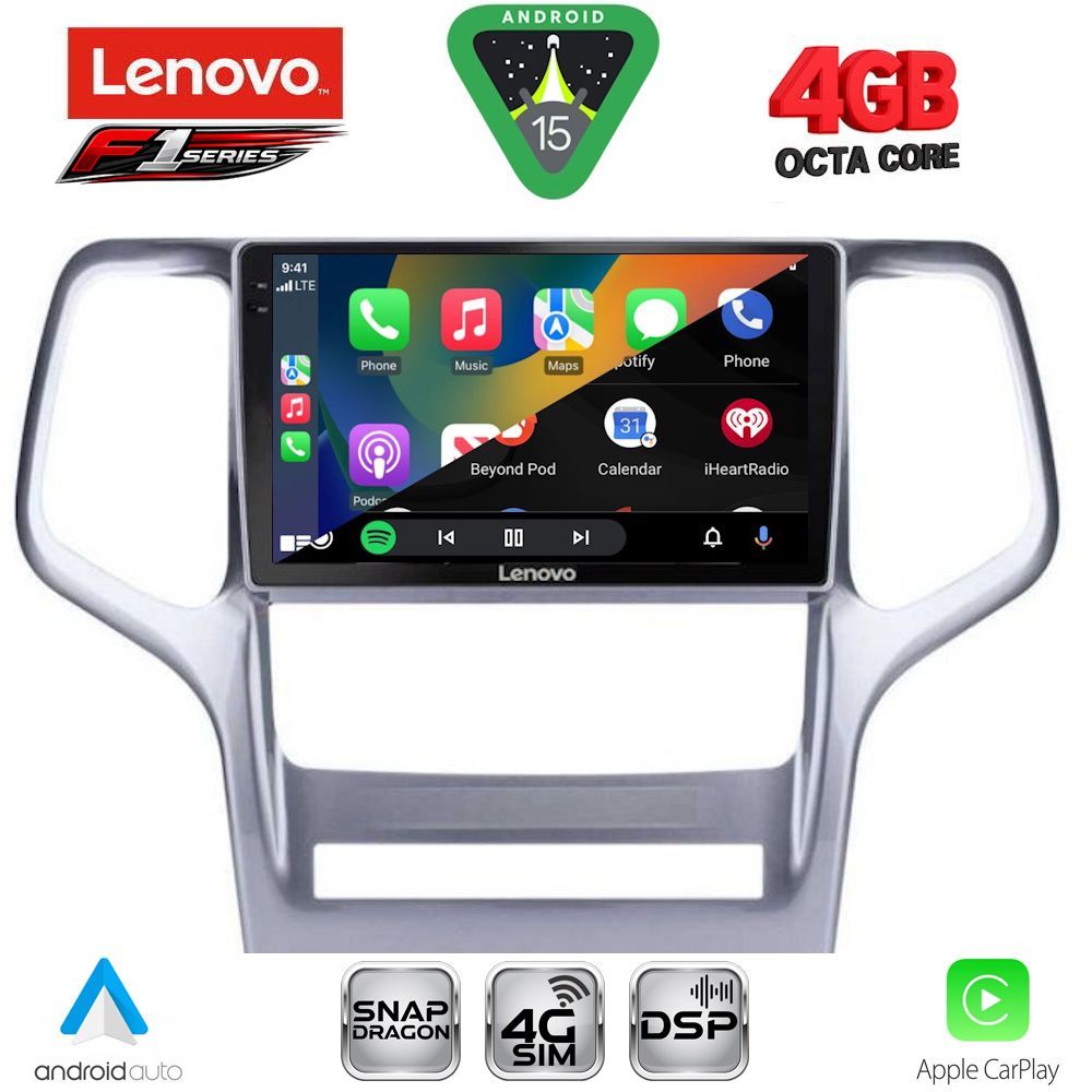 LENOVO SSQ 9282_CPA (9inc) MULTIMEDIA TABLET for JEEP GRAND CHEROKEE mod. 2011-2014 LENOVO SSQ 9282_CPA (9inc) MULTIMEDIA TABLET for JEEP GRAND CHEROKEE mod. 2011-2014