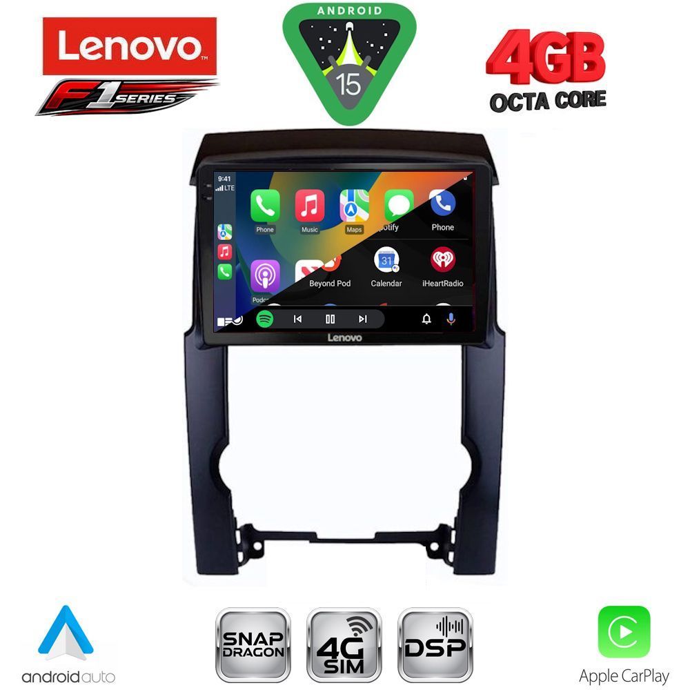 LENOVO SSQ 9318_CPA (10inc) MULTIMEDIA TABLET for KIA SORENTO mod. 2009-2014 LENOVO SSQ 9318_CPA (10inc) MULTIMEDIA TABLET for KIA SORENTO mod. 2009-2014