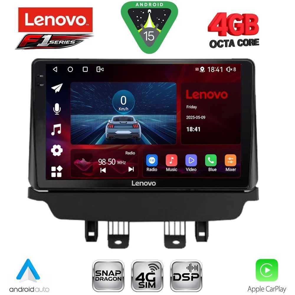 LENOVO SSQ 9362_CPA (9inc) MULTIMEDIA TABLET for MAZDA 2 mod. 2014-2023 LENOVO SSQ 9362_CPA (9inc) MULTIMEDIA TABLET for MAZDA 2 mod. 2014-2023