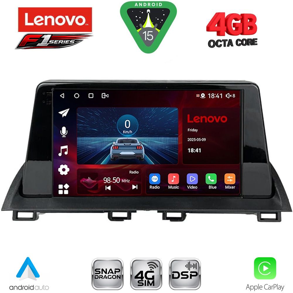 LENOVO SSQ 9367_CPA (9inc) MULTIMEDIA TABLET for MAZDA 3 mod. 2014-2019 LENOVO SSQ 9367_CPA (9inc) MULTIMEDIA TABLET for MAZDA 3 mod. 2014-2019