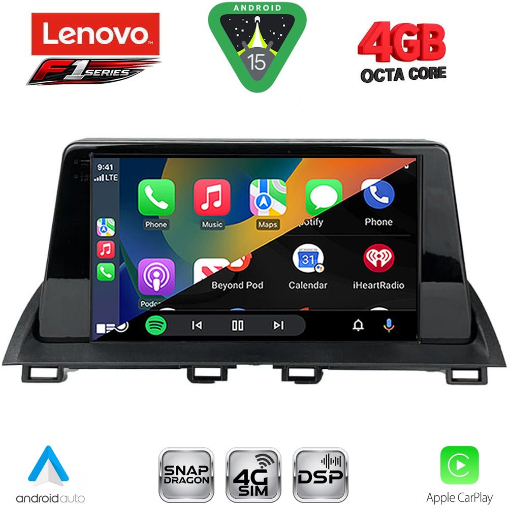LENOVO SSQ 9367_CPA (9inc) MULTIMEDIA TABLET for MAZDA 3 mod. 2014-2019 LENOVO SSQ 9367_CPA (9inc) MULTIMEDIA TABLET for MAZDA 3 mod. 2014-2019