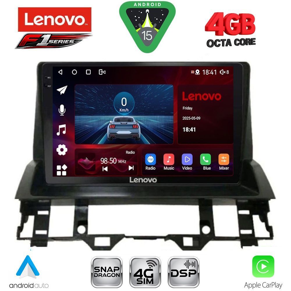 LENOVO SSQ 9376_CPA DASH (10inc) MULTIMEDIA TABLET for MAZDA 6 mod. 2002-2008 LENOVO SSQ 9376_CPA DASH (10inc) MULTIMEDIA TABLET for MAZDA 6 mod. 2002-2008