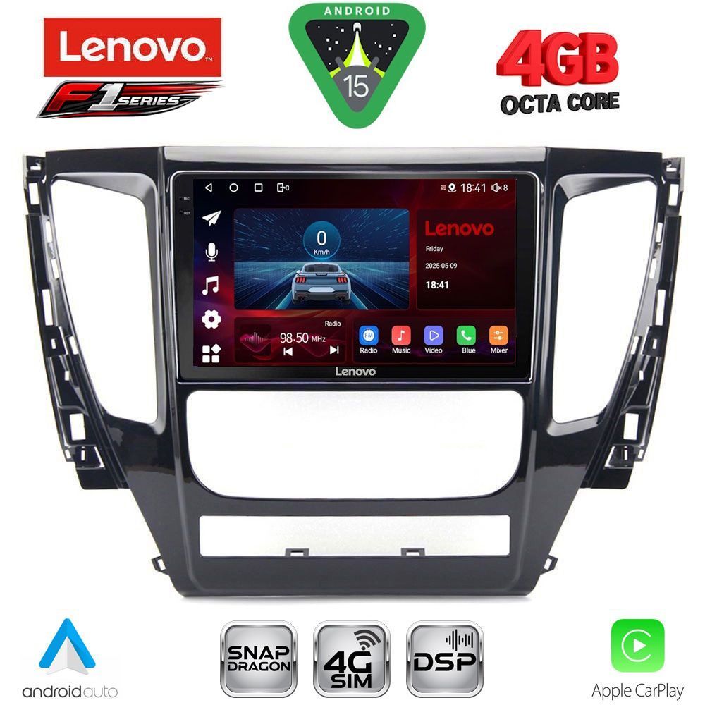 LENOVO SSQ 9447A_CPA (9inc) MULTIMEDIA TABLET for MITSUBISHI PAJERO mod. 2013-2020 LENOVO SSQ 9447A_CPA (9inc) MULTIMEDIA TABLET for MITSUBISHI PAJERO mod. 2013-2020