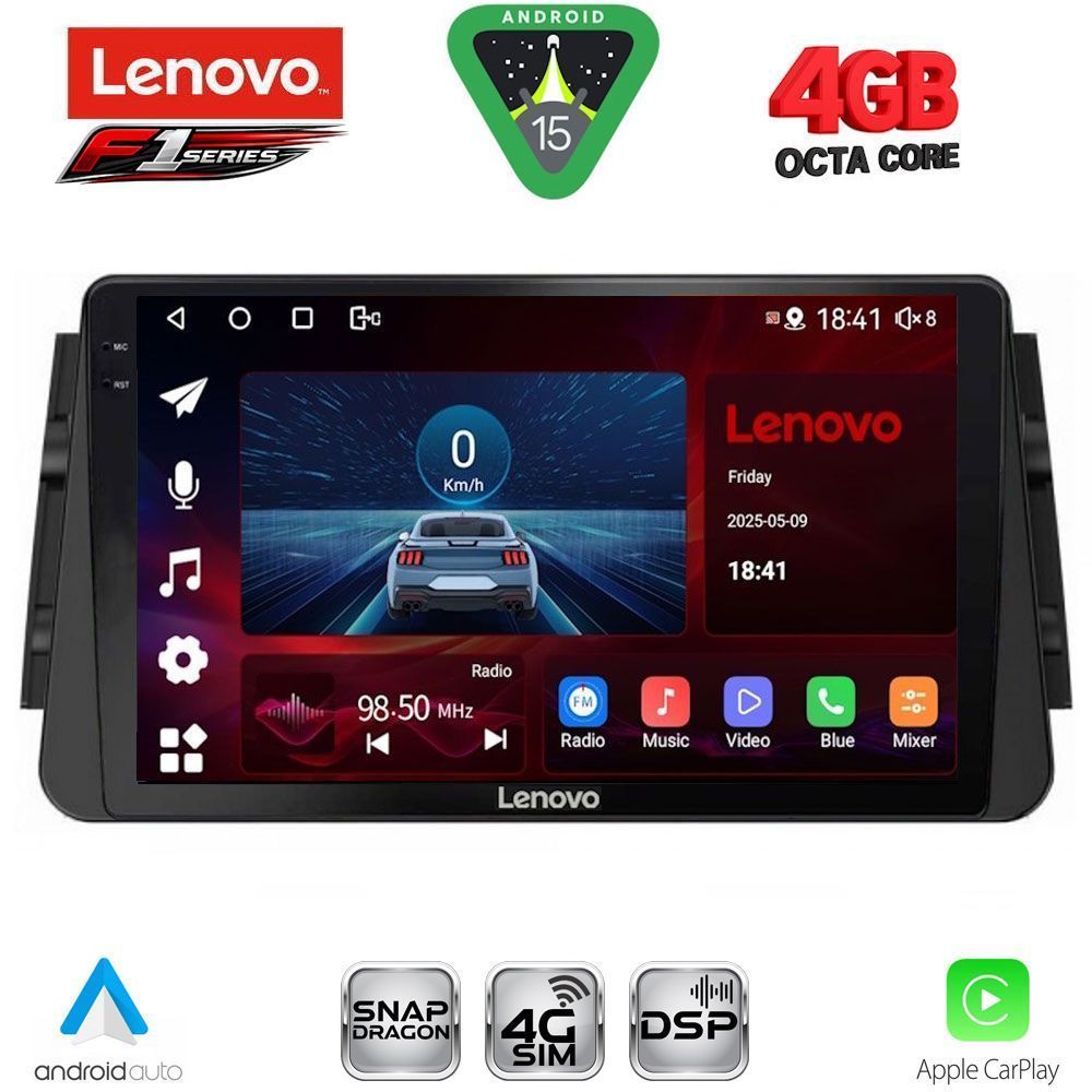 LENOVO SSQ 9460_CPA (9inc) MULTIMEDIA TABLET for NISSAN MICRA mod. 2017-2025 LENOVO SSQ 9460_CPA (9inc) MULTIMEDIA TABLET for NISSAN MICRA mod. 2017-2025