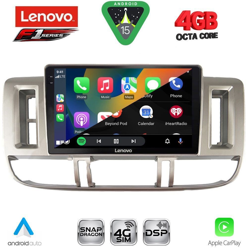 LENOVO SSQ 9474_CPA (9inc) MULTIMEDIA TABLET for NISSAN XTRAIL mod. 2000-2004 LENOVO SSQ 9474_CPA (9inc) MULTIMEDIA TABLET for NISSAN XTRAIL mod. 2000-2004