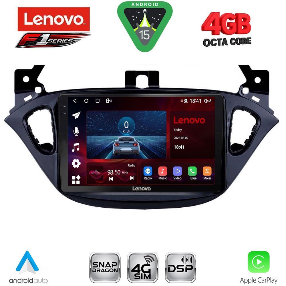 LENOVO SSQ 9486_CPA (9inc) MULTIMEDIA TABLET for OPEL ADAM - CORSA E mod. 2014-2019 LENOVO SSQ 9486_CPA (9inc) MULTIMEDIA TABLET for OPEL ADAM - CORSA E mod. 2014-2019