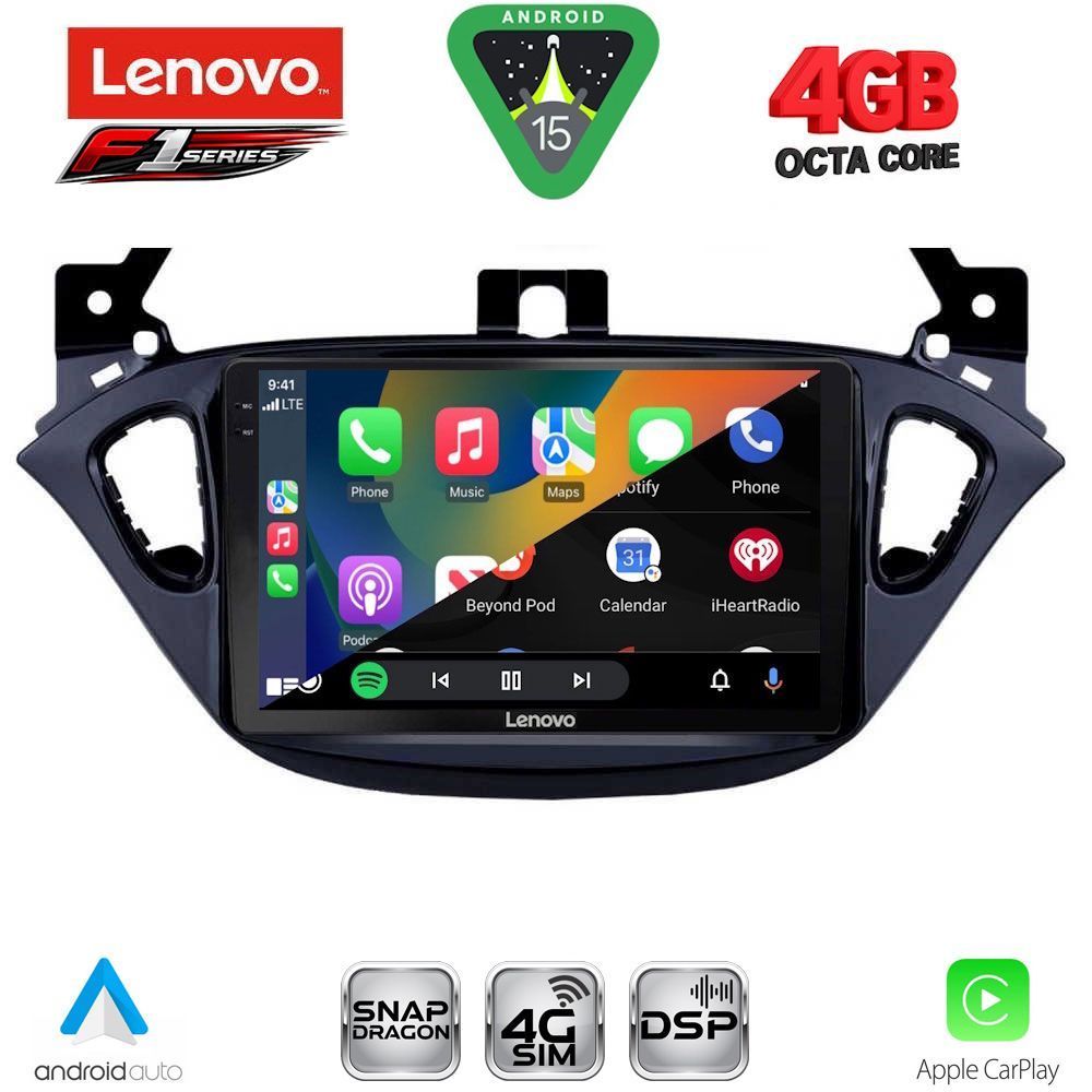 LENOVO SSQ 9486_CPA (9inc) MULTIMEDIA TABLET for OPEL ADAM - CORSA E mod. 2014-2019 LENOVO SSQ 9486_CPA (9inc) MULTIMEDIA TABLET for OPEL ADAM - CORSA E mod. 2014-2019