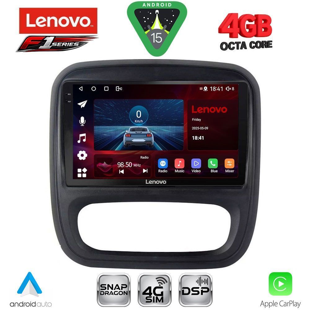 LENOVO SSQ 9499_CPA (9inc) MULTIMEDIA TABLET for OPEL VIVARO – RENAULT TRAFIC – FIAT TALENDO – NISSAN NV 300 mod. 2014-2019 LENOVO SSQ 9499_CPA (9inc) MULTIMEDIA TABLET for OPEL VIVARO – RENAULT TRAFIC – FIAT TALENDO – NISSAN NV 300 mod. 2014-2019