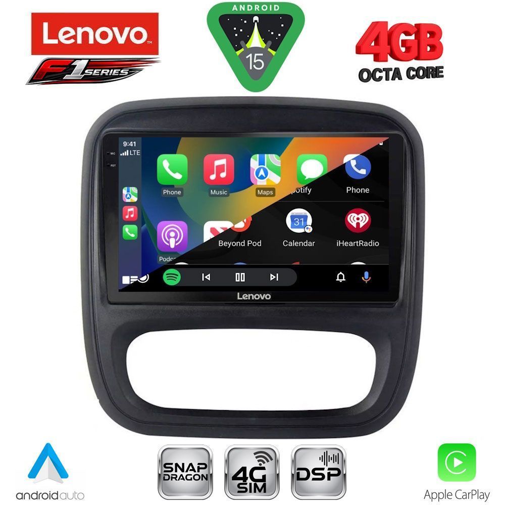 LENOVO SSQ 9499_CPA (9inc) MULTIMEDIA TABLET for OPEL VIVARO – RENAULT TRAFIC – FIAT TALENDO – NISSAN NV 300 mod. 2014-2019 LENOVO SSQ 9499_CPA (9inc) MULTIMEDIA TABLET for OPEL VIVARO – RENAULT TRAFIC – FIAT TALENDO – NISSAN NV 300 mod. 2014-2019