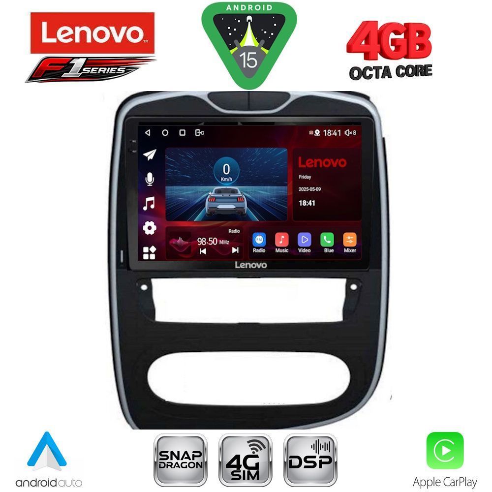 LENOVO SSQ 9545_CPA (10inc) MULTIMEDIA TABLET for RENAULT CLIO mod. 2016-2019 LENOVO SSQ 9545_CPA (10inc) MULTIMEDIA TABLET for RENAULT CLIO mod. 2016-2019