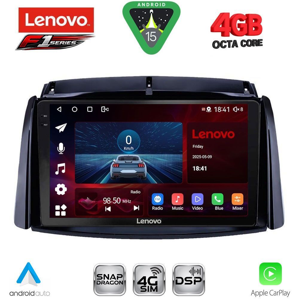 LENOVO SSQ 9551_CPA (9inc) MULTIMEDIA TABLET for RENAULT KOLEOS mod. 2006-2016 LENOVO SSQ 9551_CPA (9inc) MULTIMEDIA TABLET for RENAULT KOLEOS mod. 2006-2016