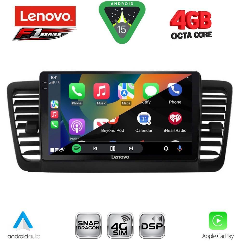 LENOVO SSQ 9665_CPA (9inc) MULTIMEDIA TABLET for SUBARU LEGACY - OUTBACK mod. 2002-2008 LENOVO SSQ 9665_CPA (9inc) MULTIMEDIA TABLET for SUBARU LEGACY - OUTBACK mod. 2002-2008
