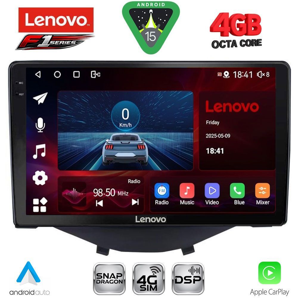 LENOVO SSQ 9715_CPA CLIMA-A/C (9inc) MULTIMEDIA TABLET for CITROEN C1-PEUGEOT 108-TOYOTA AYGO mod. 2014-2022 LENOVO SSQ 9715_CPA CLIMA-A/C (9inc) MULTIMEDIA TABLET for CITROEN C1-PEUGEOT 108-TOYOTA AYGO mod. 2014-2022