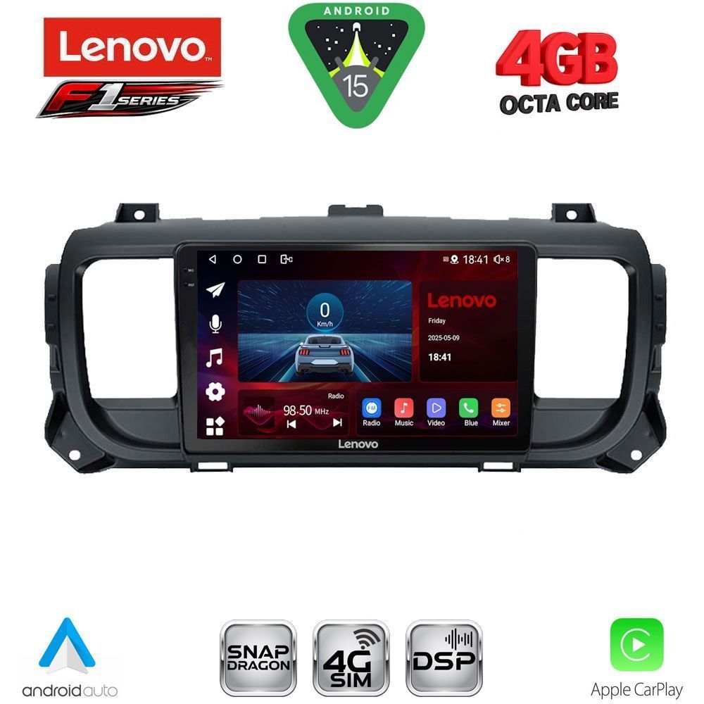 LENOVO SSQ 9729_CPA (9inc) MULTIMEDIA TABLET for CITROEN JUMPY-SPACETOURER – PEUGEOT EXPERT-TRAVELLER – TOYOTA PROACE mod. 2016-2026 LENOVO SSQ 9729_CPA (9inc) MULTIMEDIA TABLET for CITROEN JUMPY-SPACETOURER – PEUGEOT EXPERT-TRAVELLER – TOYOTA PROACE mod. 2016-2026