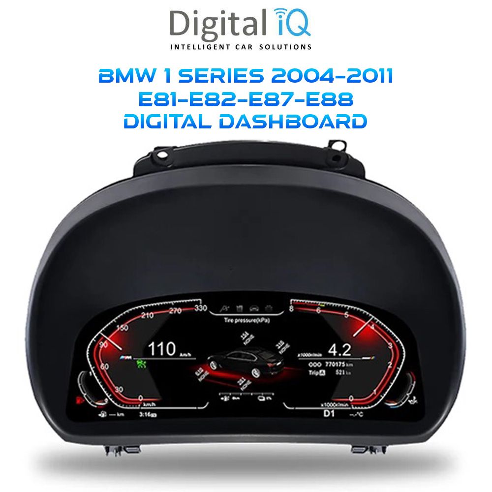 DIGITAL IQ DGU 947_IC (11in) DIGITAL INSTRUMENT CLUSTER for BMW 1 Series E87 - E88 mod. 2004-2011 DIGITAL IQ DGU 947_IC (11in) DIGITAL INSTRUMENT CLUSTER for BMW 1 Series E87 - E88 mod. 2004-2011