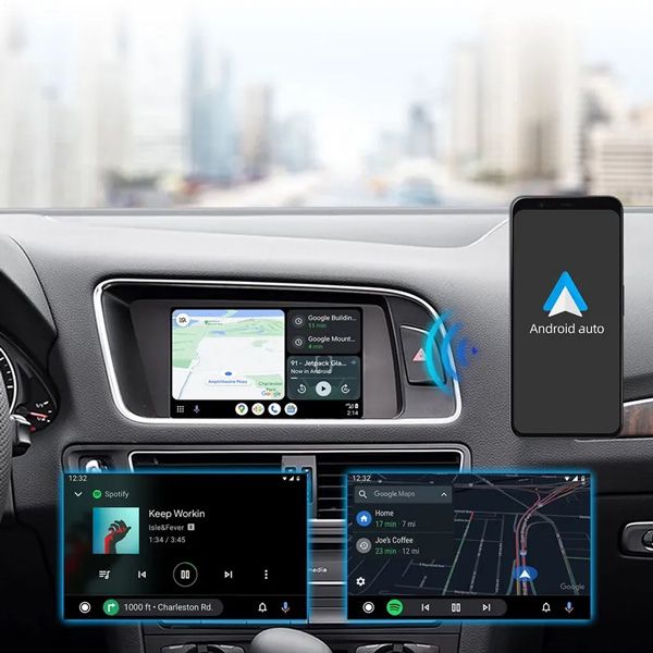 DIGITAL IQ AD 010W CPA (WIRELESS CARPLAY / ANDROID AUTO BOX with 2 CAMERA IN for AUDI A4 - A5 - Q5 mod. 2009-2017 with MMI 2G) DIGITAL IQ AD 010W CPA (WIRELESS CARPLAY / ANDROID AUTO BOX with 2 CAMERA IN for AUDI A4 - A5 - Q5 mod. 2009-2017 with MMI 2G)