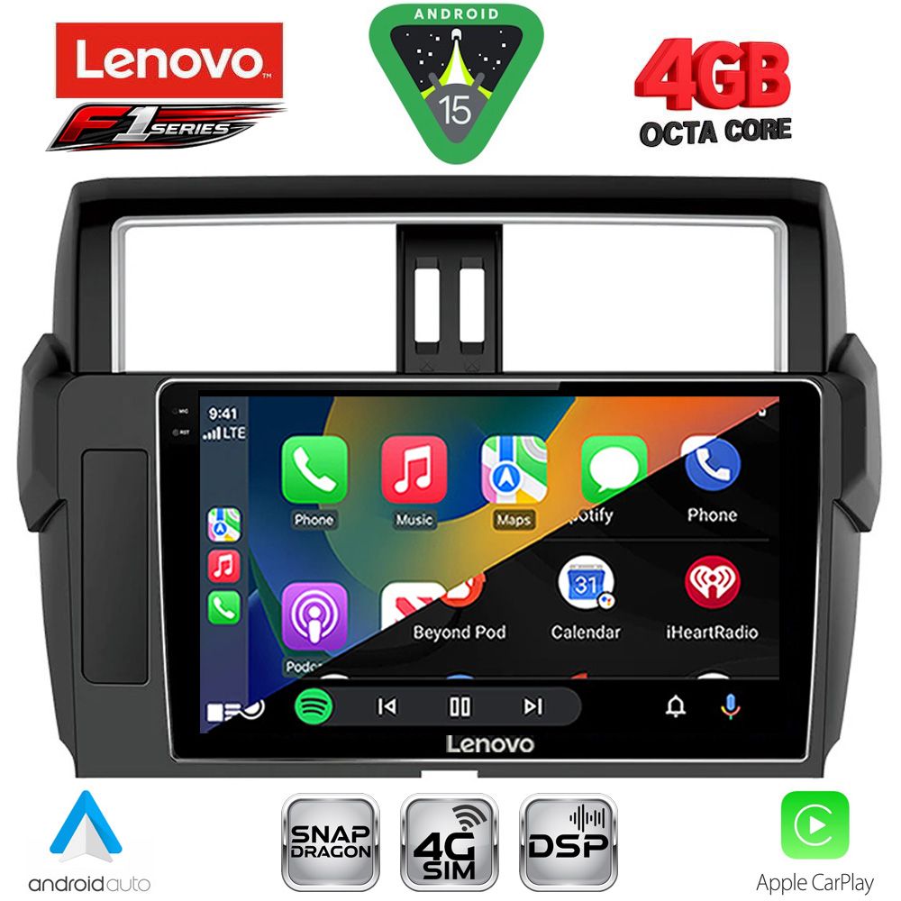 LENOVO SSQ 9777_CPA (10inc) MULTIMEDIA TABLET for TOYOTA PRADO mod. 2014-2017 LENOVO SSQ 9777_CPA (10inc) MULTIMEDIA TABLET for TOYOTA PRADO mod. 2014-2017