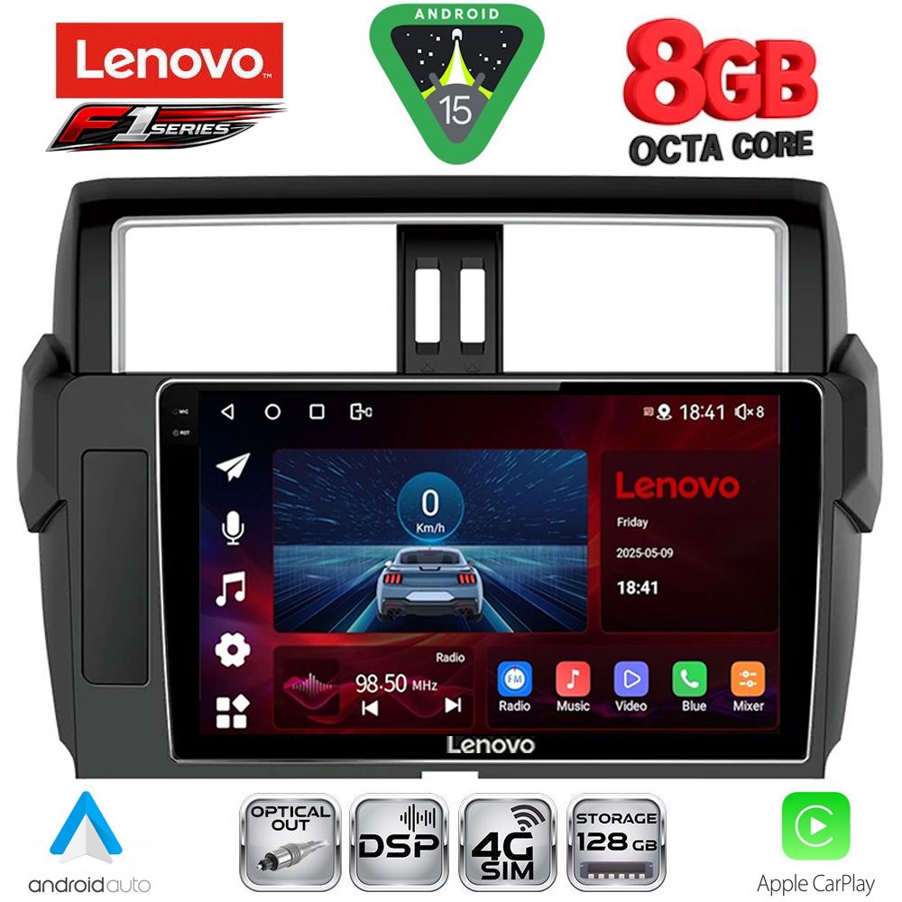 LENOVO SSR 10777_CPA (10inc) MULTIMEDIA TABLET for TOYOTA PRADO mod. 2014-2017 LENOVO SSR 10777_CPA (10inc) MULTIMEDIA TABLET for TOYOTA PRADO mod. 2014-2017