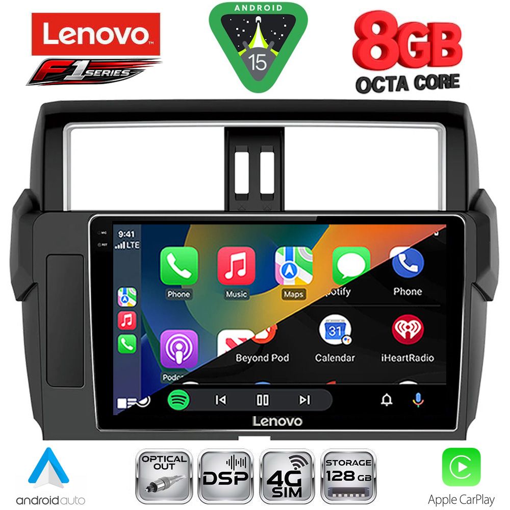 LENOVO SSR 10777_CPA (10inc) MULTIMEDIA TABLET for TOYOTA PRADO mod. 2014-2017 LENOVO SSR 10777_CPA (10inc) MULTIMEDIA TABLET for TOYOTA PRADO mod. 2014-2017