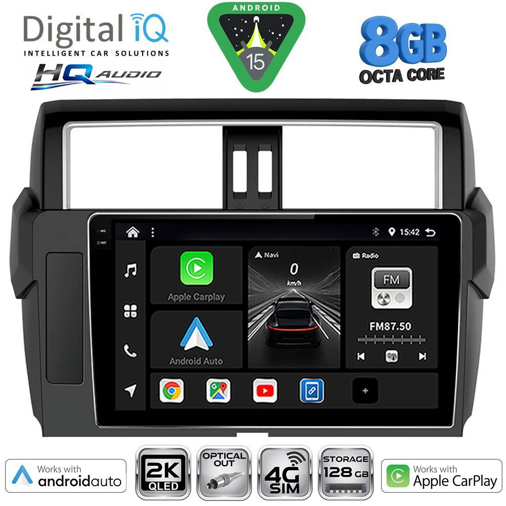 DIGITAL IQ BXK 20777_CPAA (10inc) MULTIMEDIA TABLET for TOYOTA PRADO mod. 2014-2017 DIGITAL IQ BXK 20777_CPAA (10inc) MULTIMEDIA TABLET for TOYOTA PRADO mod. 2014-2017