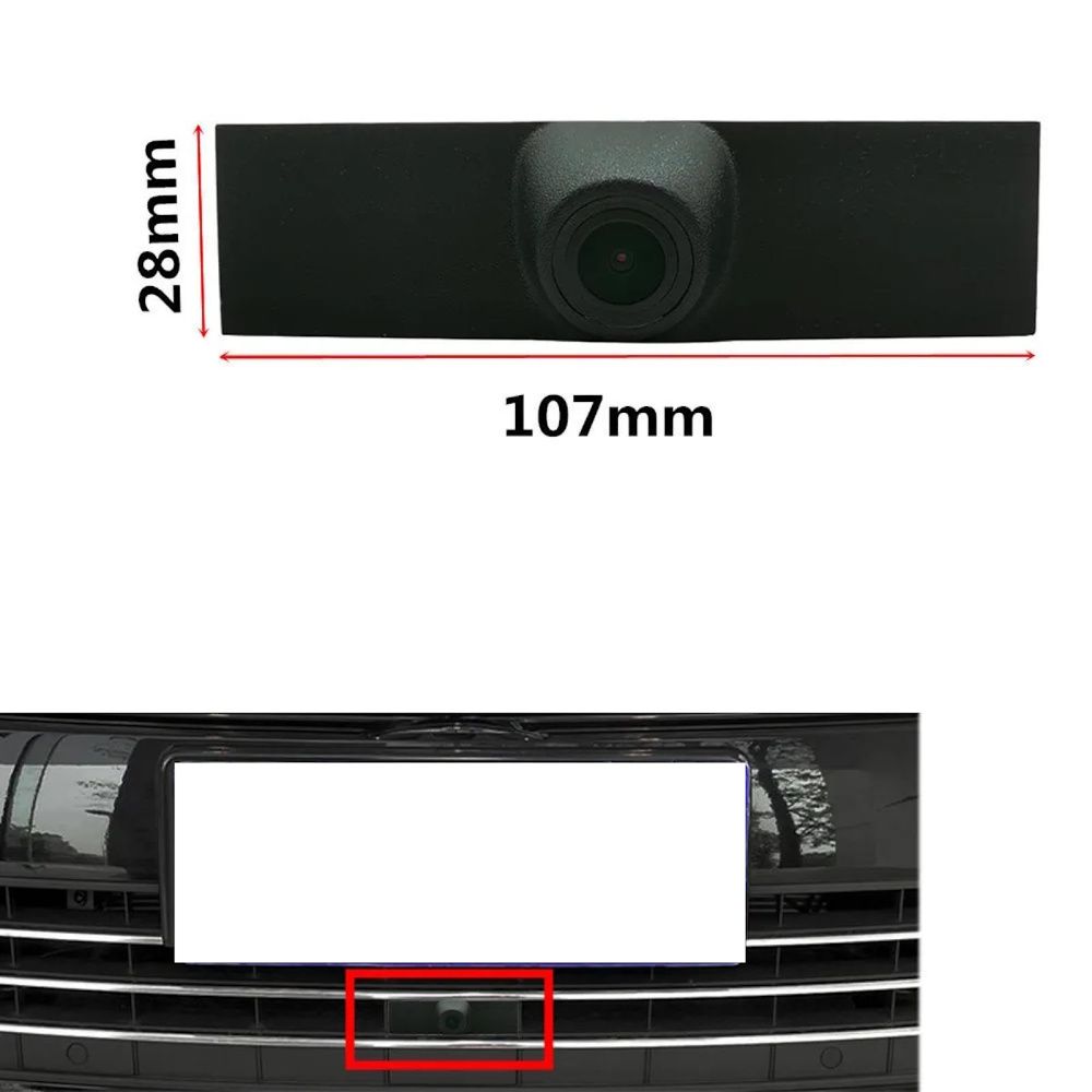 DIGITAL IQ CAMERA QS8098 (AHD-NTSC) FRONT CAMERA for VW TUAREG mod. 2012-2019 DIGITAL IQ CAMERA QS8098 (AHD-NTSC) FRONT CAMERA for VW TUAREG mod. 2012-2019