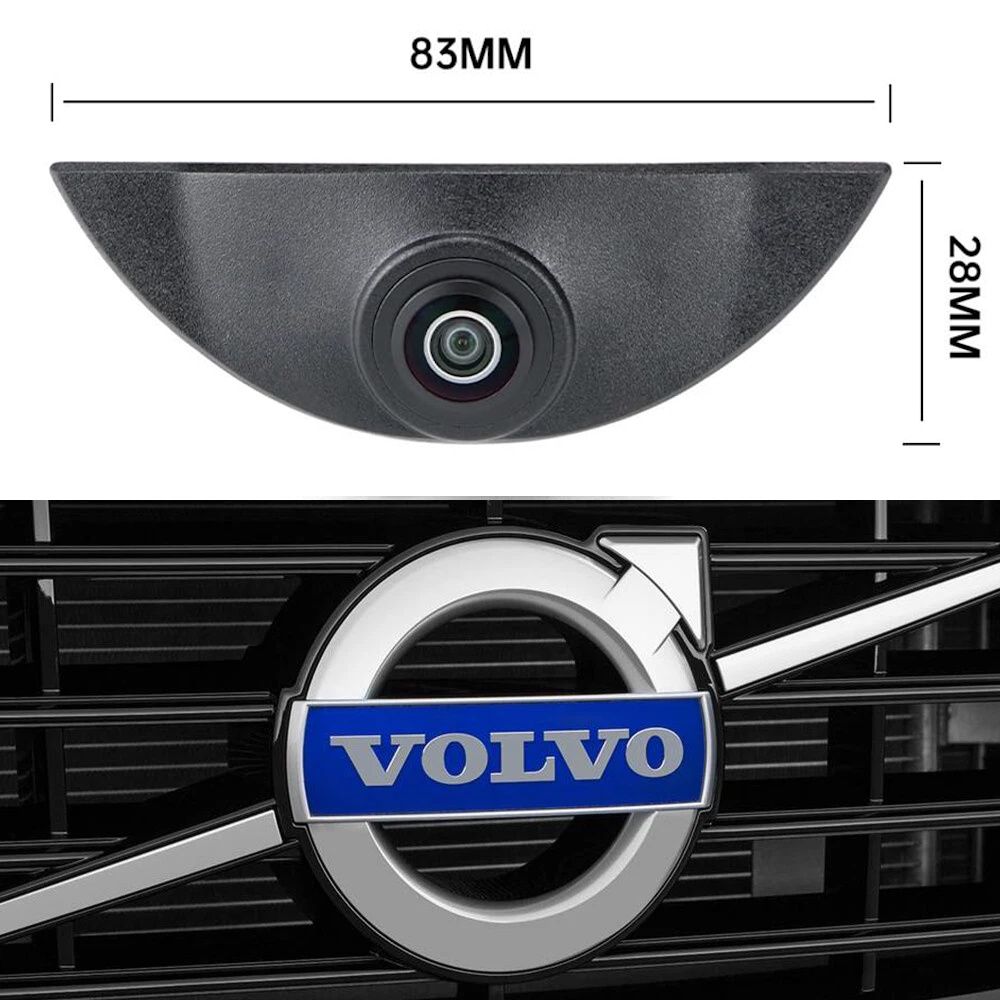 DIGITAL IQ CAMERA QS8122 (AHD-NTSC) FRONT CAMERA for VOLVO LOGO mod. 2005-2018 (83mm) DIGITAL IQ CAMERA QS8122 (AHD-NTSC) FRONT CAMERA for VOLVO LOGO mod. 2005-2018 (83mm)