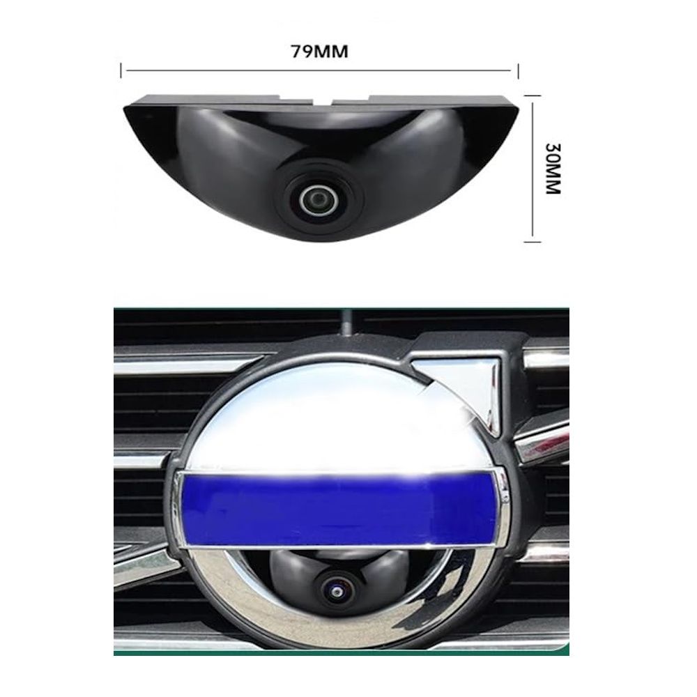 DIGITAL IQ CAMERA QS8166 (AHD-NTSC) FRONT CAMERA for VOLVO LOGO mod. 2009-2026 (79mm) DIGITAL IQ CAMERA QS8166 (AHD-NTSC) FRONT CAMERA for VOLVO LOGO mod. 2009-2026 (79mm)