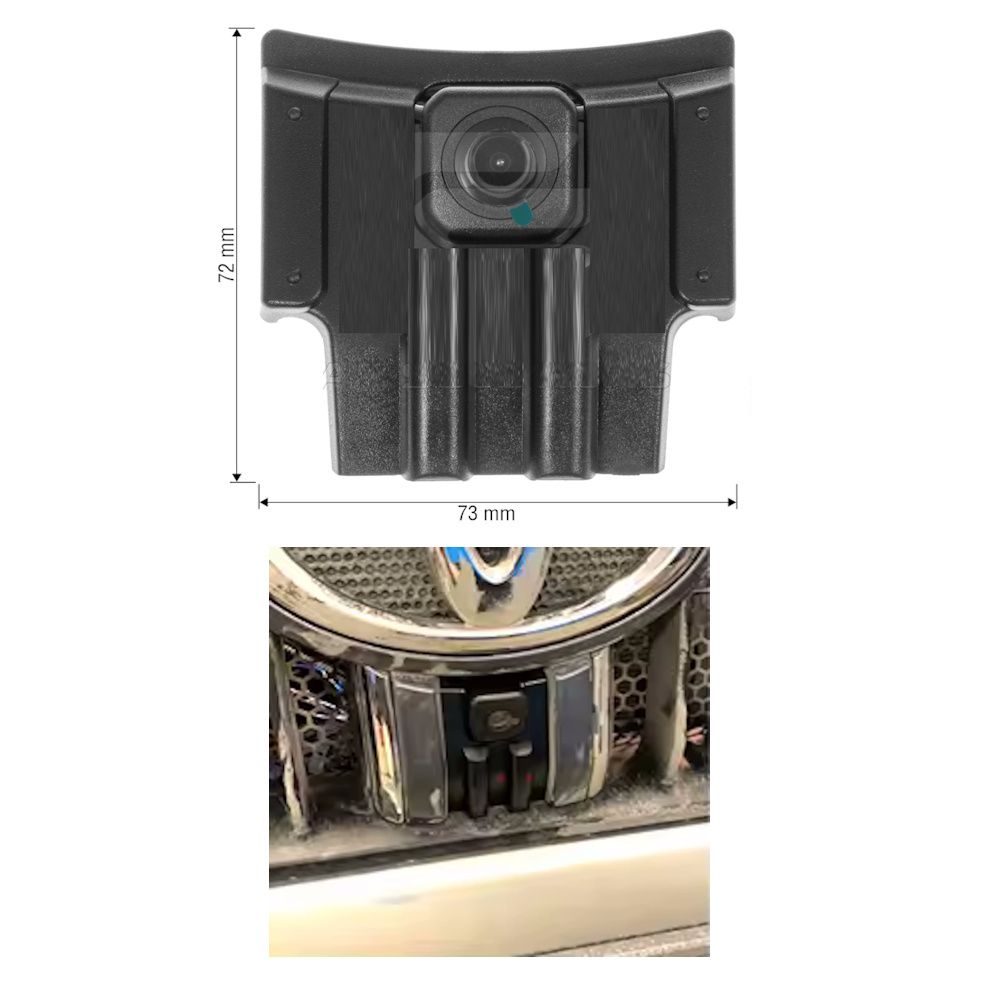 DIGITAL IQ CAMERA QS8185 (AHD-NTSC) FRONT CAMERA for TOYOTA LANDCRUISER - PRADO mod. 2018-2023 DIGITAL IQ CAMERA QS8185 (AHD-NTSC) FRONT CAMERA for TOYOTA LANDCRUISER - PRADO mod. 2018-2023