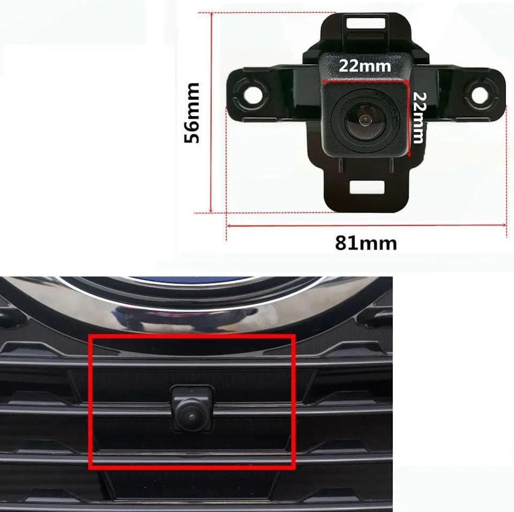 DIGITAL IQ CAMERA QS8218 (AHD-NTSC) FRONT CAMERA for SUBARU FORESTER mod. 2019-2024 DIGITAL IQ CAMERA QS8218 (AHD-NTSC) FRONT CAMERA for SUBARU FORESTER mod. 2019-2024