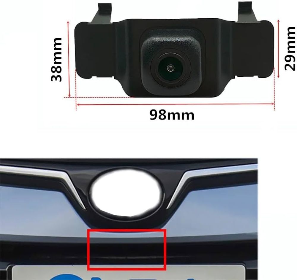 DIGITAL IQ CAMERA QS8259 (AHD-NTSC) FRONT CAMERA for TOYOTA COROLLA mod. 2019-2022 DIGITAL IQ CAMERA QS8259 (AHD-NTSC) FRONT CAMERA for TOYOTA COROLLA mod. 2019-2022