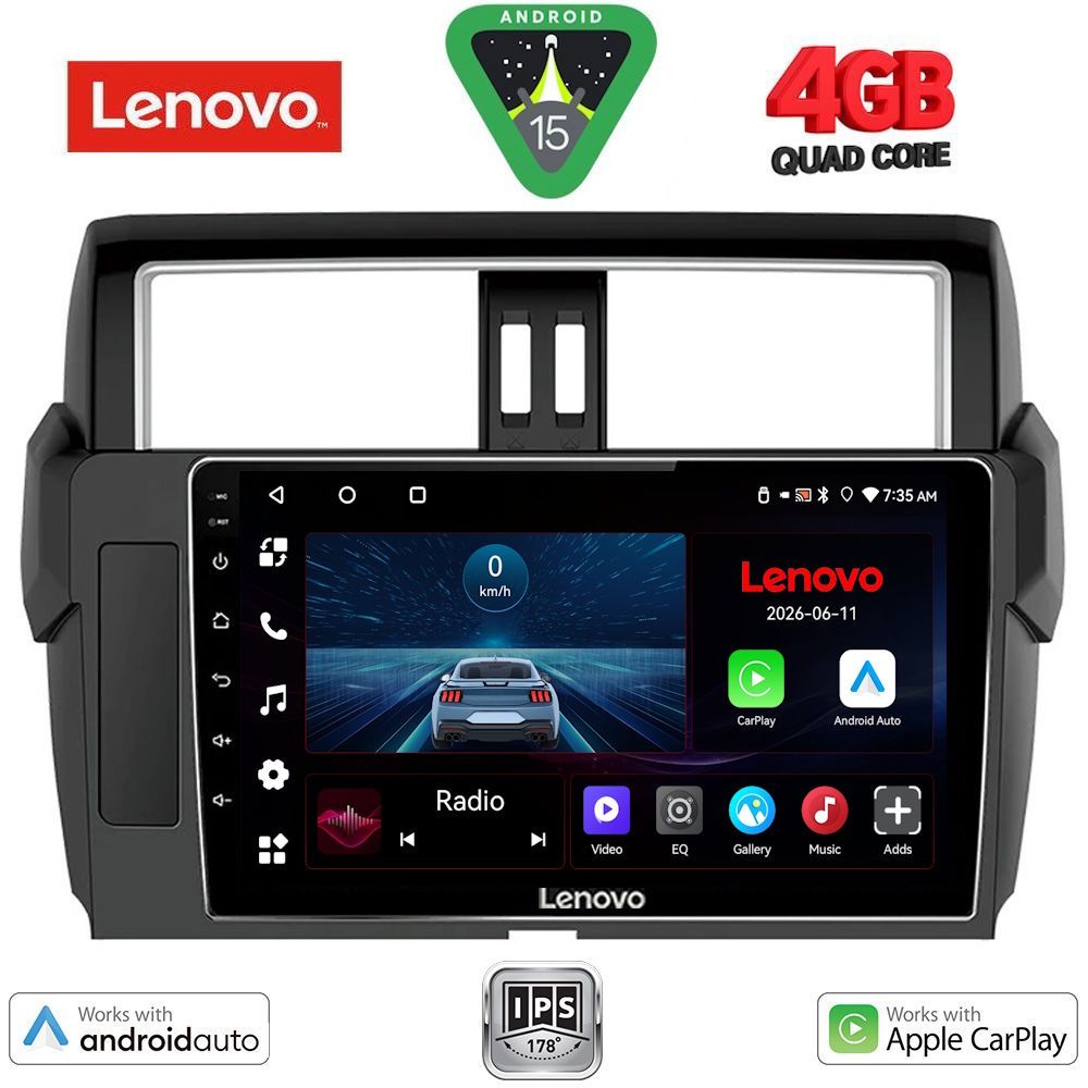 LENOVO LVE 8777_CPAA (10inc) MULTIMEDIA TABLET for TOYOTA PRADO mod. 2014-2017 LENOVO LVE 8777_CPAA (10inc) MULTIMEDIA TABLET for TOYOTA PRADO mod. 2014-2017
