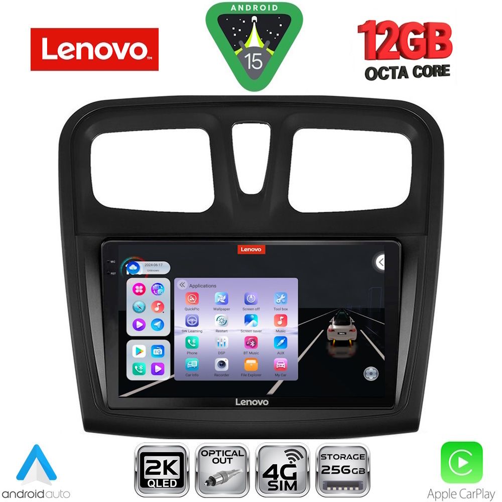 LENOVO SSZ 12108SQ_CPA (9inc) MULTIMEDIA TABLET for DACIA LOGAN – SANDERO mod. 2012-2019 LENOVO SSZ 12108SQ_CPA (9inc) MULTIMEDIA TABLET for DACIA LOGAN – SANDERO mod. 2012-2019