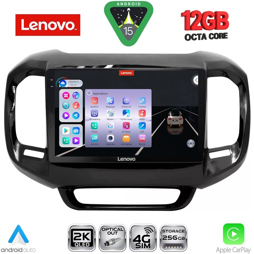 LENOVO SSZ 12127_CPA (9inc) MULTIMEDIA TABLET for FIAT TORO mod. 2017-2026 LENOVO SSZ 12127_CPA (9inc) MULTIMEDIA TABLET for FIAT TORO mod. 2017-2026