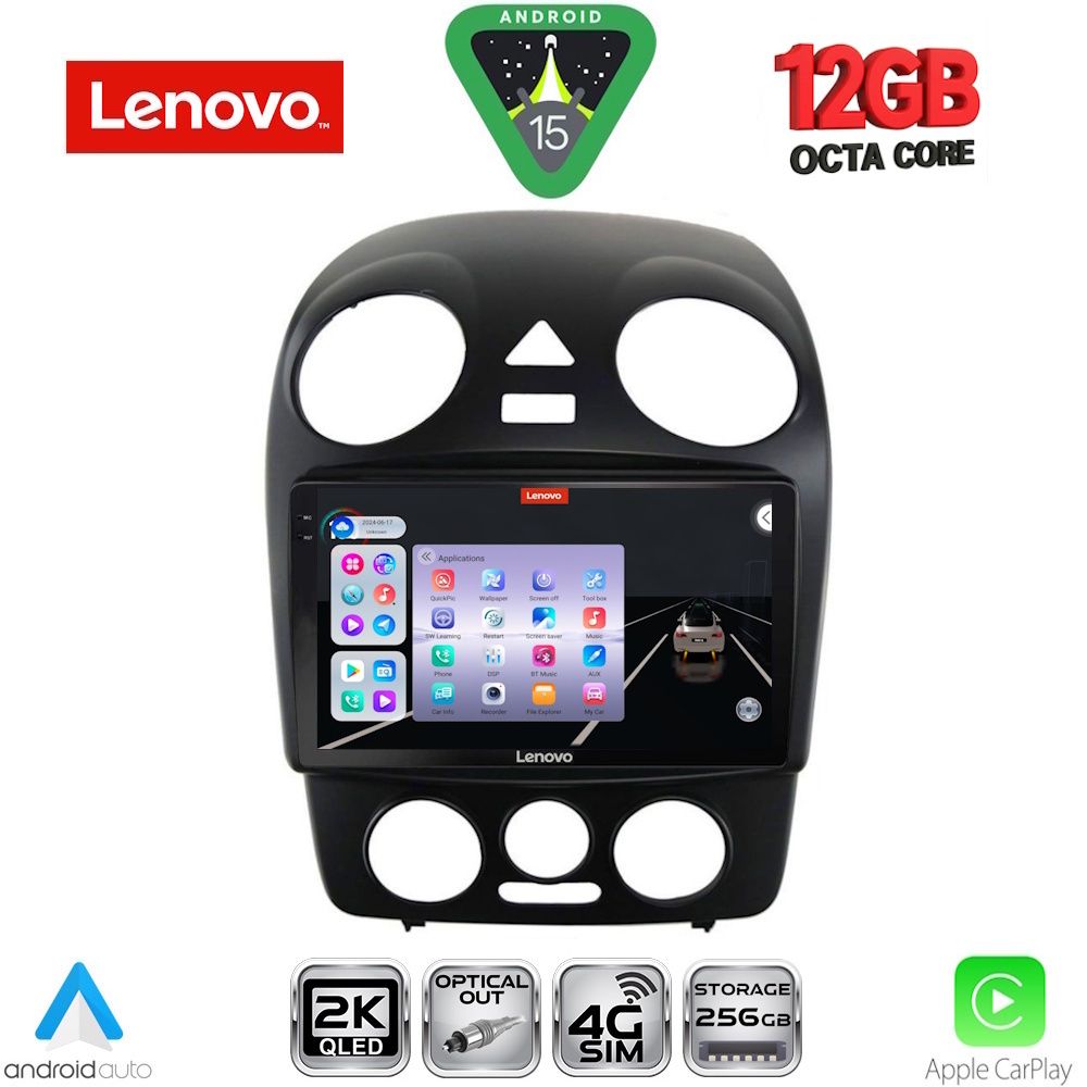 LENOVO SSZ 12742_CPA (9inc) MULTIMEDIA TABLET for VW BEETLE mod. 2004-2011 LENOVO SSZ 12742_CPA (9inc) MULTIMEDIA TABLET for VW BEETLE mod. 2004-2011