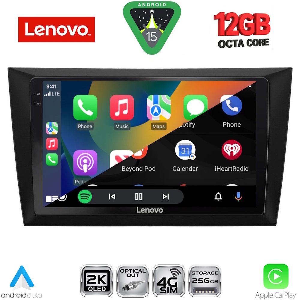 LENOVO SSZ 12746_CPA (9inc) MULTIMEDIA TABLET for GOLF 6 mod. 2009-2012 LENOVO SSZ 12746_CPA (9inc) MULTIMEDIA TABLET for GOLF 6 mod. 2009-2012